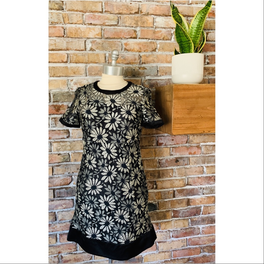 🌼 Marc Jacobs Lily Lace Daisy Flower Floral Dress